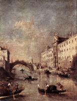 Francesco Guardi - Rio dei Mendicanti